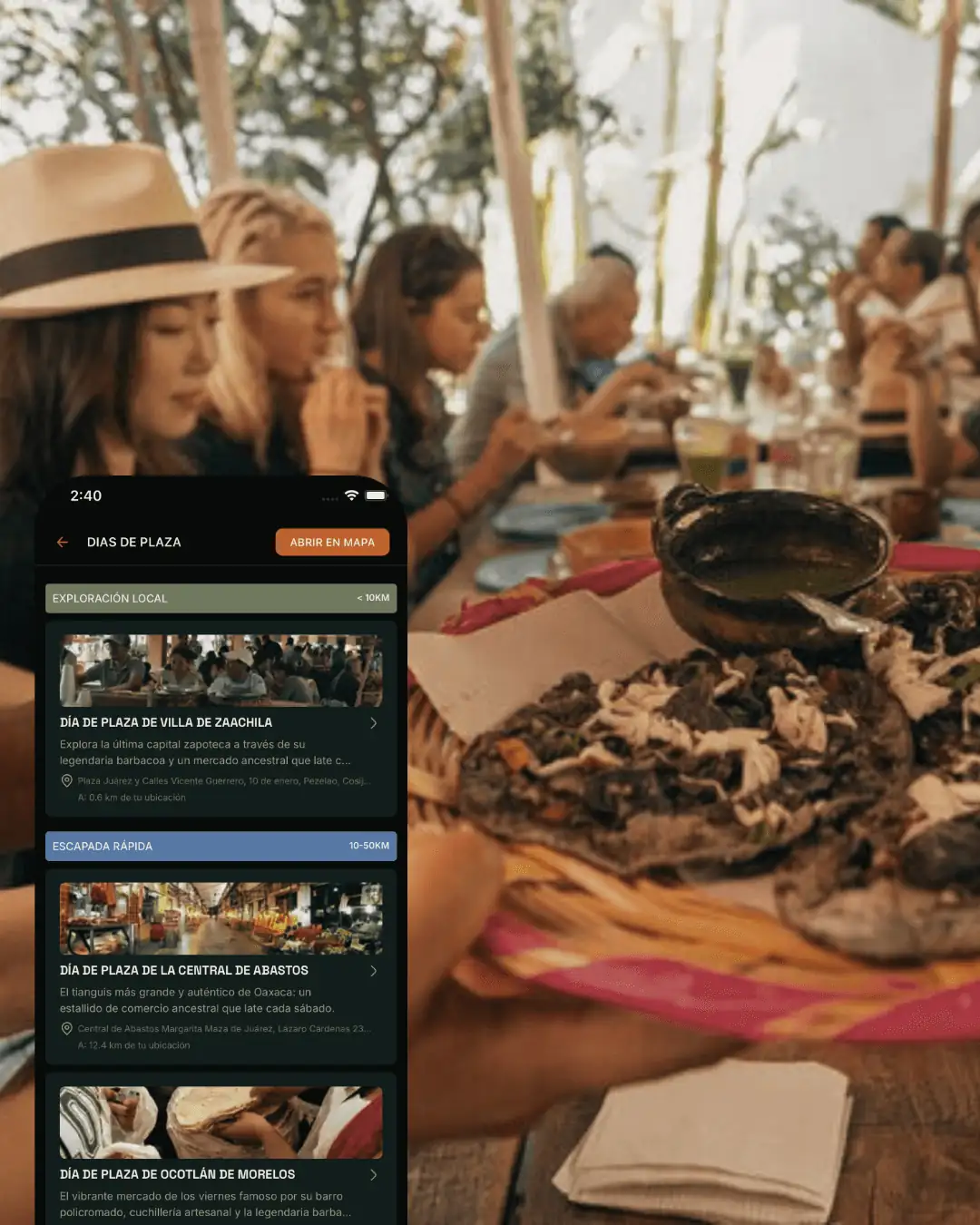 App Interface - Mapa